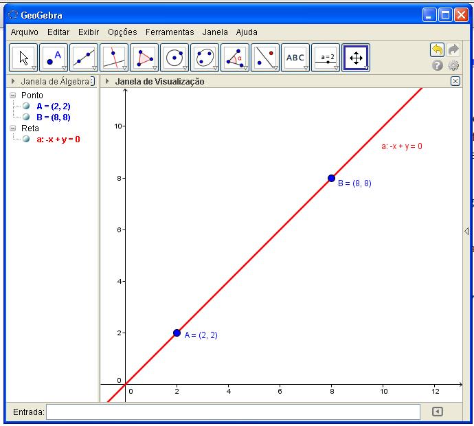 UTILIZANDO O GEOGEBRA PARA ESTUDAR RETAS PARALELAS Roteiro de Ação 1 Aplicativo: Geogebra.