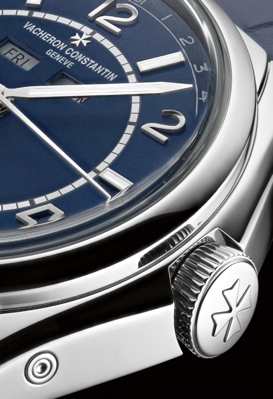 Uma nova cor de mostrador: azul petróleo Um estilo retro contemporâneo para um relógio concebido para o uso quotidiano.