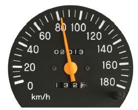 Velocidade A intensidade do vetor velocidade, v, relaciona-se com o comprimento do vetor velocidade na escala considerada e traduz a rapidez do movimento em cada instante e