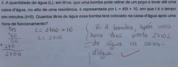 das variáveis nas expressões, realiza as operações de potenciação, multiplicação, soma e diferença, e em seguida encontra a solução exata nas duas expressões.