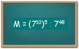 A professora escreveu a seguinte expressão no quadro negro. Calcule o valor de M. 0. Carla ganhou de presente de aniversário o Jogo da Vida.