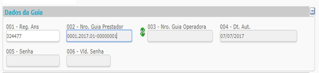 Para prorrogar uma internação, o processo é um pouco diferente.