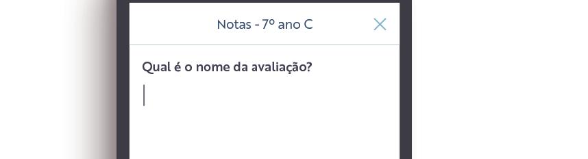 Passo 7 Registrando notas dos alunos Para registrar as notas dos alunos, primeiro selecione a turma, conforme passo 3.