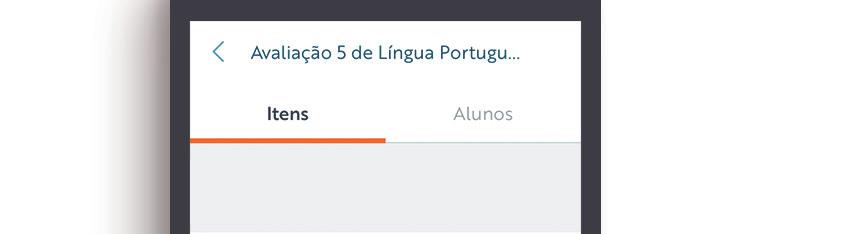 2. Selecionando o campo Itens você visualizará o relatório de uma forma geral, como por exemplo quantos acertos no geral