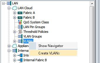 1. Navegue à aba LAN > à nuvem LAN > aos VLAN. 2.