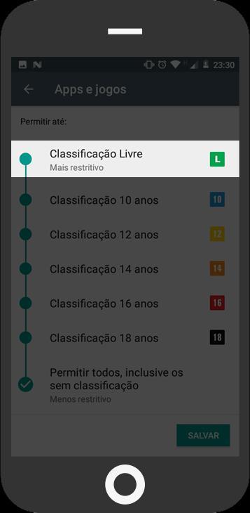 6º Passo Acesse o item Apps e jogos, Em seguida toque na opção