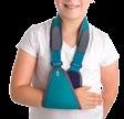 Tratamento de lesões no braço ou ombro em situações onde é necessário reduzir a mobilidade. Lesões superficiais tais como infeções, queimaduras.