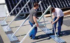 Para terraço Estrutura para terraço fabricada en alumínio com alta resistência à corrosão e peso