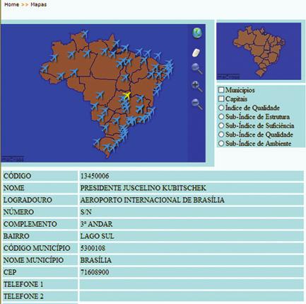 000 perguntas aplicadas aos itens de cada segmento aeroportuário, constituindo questionários para diagnóstico e monitoramento.