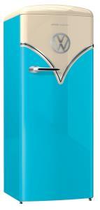 OBRB 153 BL Refrigerador de Instalação Livre Cor: Azul Claro Baby blue Abertura da porta: direita Material da porta: poliestireno coberto com lâmina plástica Classe climática: T Classe energética: A