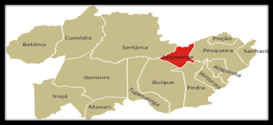 59 Figura 9: Mapa da Gerencia Regional do Sertão do Moxotó. Fonte: Gerencia Regional (2013) 2.2.4.