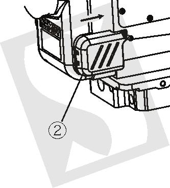 3) A máquina retoma a costura normal quando o botão é liberado 25.