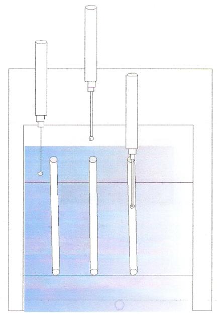 22 Figura 9 - Desenho da haste para vitrificação pelo método Cryotop. Figura 10 - Processo onde a haste é mergulhada rapidamente em nitrogênio liquido. 4.
