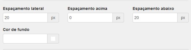 14. Efetuamos alterações como espaçamento do bloco para que o botão fique