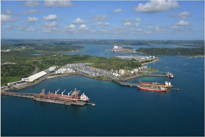 B Terminal Marítimo de Amônia e Ureia no Porto de Aratu ( TMA e TMU ) Unidades portuárias com capacidade de armazenagem e carregamento de 20.000/t de amônia e 30.
