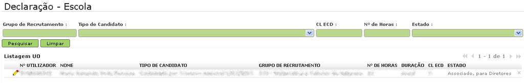 No final, poderá aceitar a associação, carregando em ou rejeitar carregando em depois de ter manifestado o seu acordo com a permuta solicitada. 3.1.2.