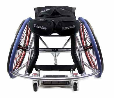 anti-volteios integrados no chassis» Apoio de pés integrado» Opção de centro de gravidade e apoio de pés ajustáveis» Assento e encosto