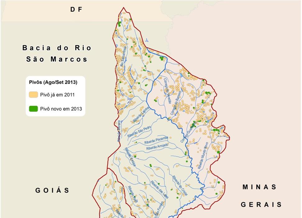 88.587 ha irrigados, sendo 70.