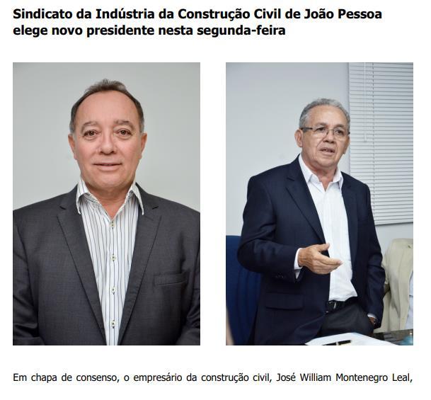 Título: Sindicato da Indústria da Construção Civil de João Pessoa