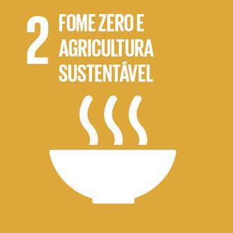 ODS 2 Objetivo 2. Acabar com a fome, alcançar a segurança alimentar e melhoria da nutrição e promover a agricultura sustentável 2.1.
