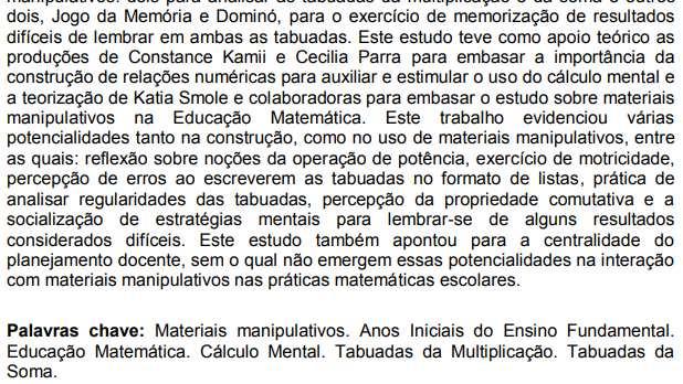 potencialidades na aprendizagem matemática (Bianca Silva