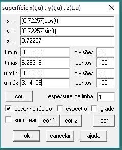 3) Na janela de equação, substitua a