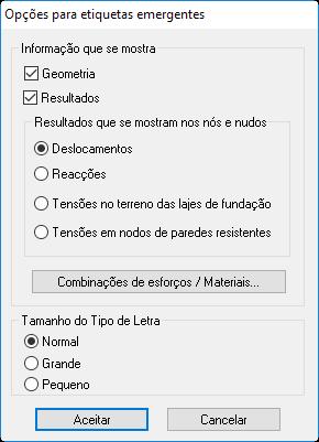 Gráficos de Deslocamento e Esforços Após o cálculo de esforços vamos estudar o comportamento da estrutura. Para o efeito podemos utilizar as listagens e os gráficos que o Tricalc disponibiliza.