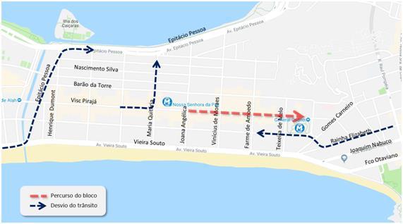 estacionamento; - Sempre que possível, buscar rotas alternativas e evitar circular de carro nas regiões dos desfiles; - Pedestres devem atravessar nas faixas, em