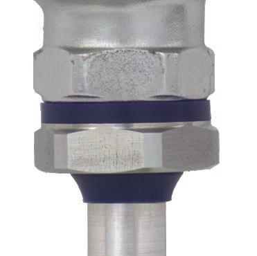 Poço de proteção modelo TW22 Conexões ao processo Diâmetro do poço termométrico Tri-clamp e clamp conforme DIN 32676, ISO 2852 VARIVENT BioControl Porca união DIN 11851 Conexões assépticas conforme