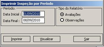 Tipo de ocorrência: permite consultar as ocorrências por tipo. Caso queira, é possível especificar a consulta por um tipo específico. Unidade: permite consultar as ocorrências por unidade.