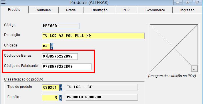 No parâmetro de vendas ative a opção utilizar leitor de código de