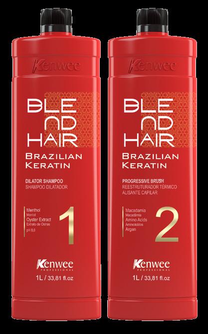 BRAZILIAN KERATIN ESCOVA PROGRESSIVA Sistema redutor de volume progressivo, indicado para todos os tipos de cabelos.