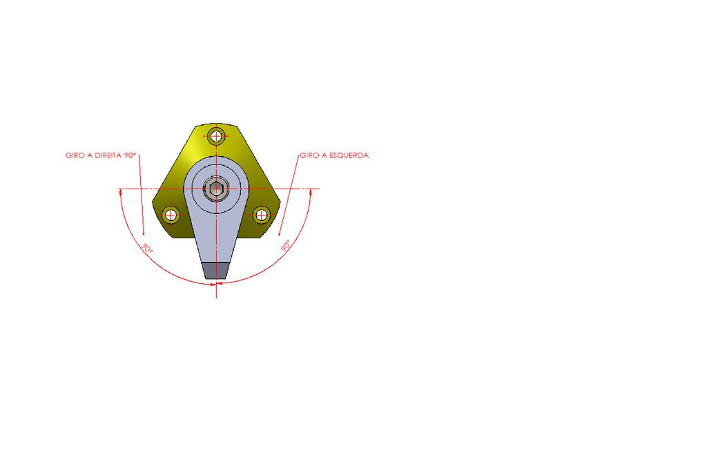 Estes tipos de cilindros também podem ser com haste na traseira para usar como controle de posicionamento e sequência de funcionamento controlado com sensor de aproximação ou válvula pneumática.