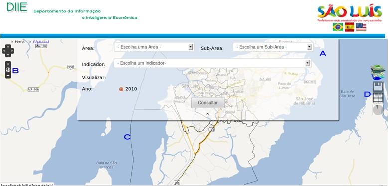 poderão ser exportados para o formato PNG e inclusão em relatórios técnicos das áreas (Figura 3). Figura 3. Utilização dos gráficos temáticos Fonte: Adaptado de Mapa Socioeconômico de São Luís. III.