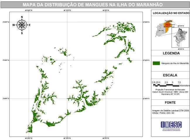 Mapa 8 - Distribuição dos