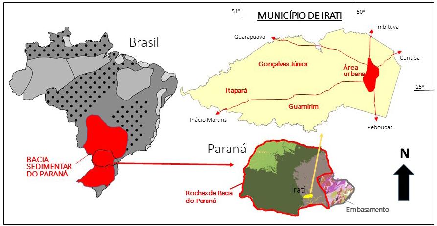 A Geodiversidade do Município de Irati, Paraná, e sua inserção no Ensino Abstract: Irati is located on the Paraná Sedimentary Basin (southern Brazil) and presents a special geodiversity.