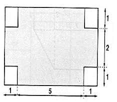 5) Dada a figura abaixo, calcule: (a) A área do quadrado