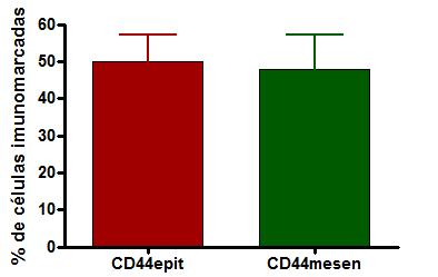 35 A B C D Figura 25: Porcentagem de imunomarcação para os