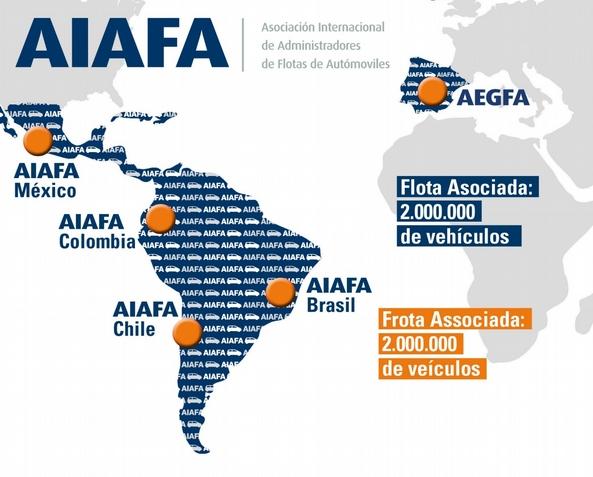 AIAFA A AIAFA é uma associação que reúne profissionais envolvidos na gestão de frotas de veículos de empresas privadas e públicas, presente no Brasil e em outros quatro países da América