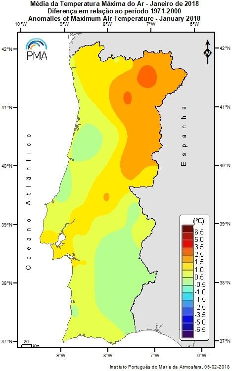 Durante o mês os valores de temperatura média do ar apresentaram grande variabilidade.