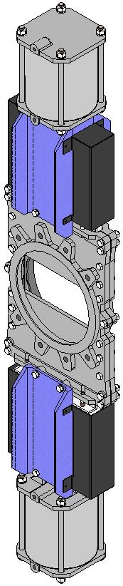 30/10/2013 Válvula de guilhotina UNIDIRECCIONAL Válvula de guilhotina unidireccional, de design "wafer" e com grande rapidez de abertura e fecho.