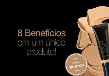 São 8 benefícios em um único produto -Com fator de proteção solar, ajuda a manter a pele jovem por mais tempo -Realça a luminosidade natural e uniformiza a pele -Corrige pigmentos minerais que