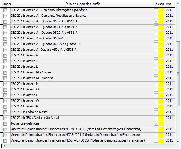 Neste caso, será apresentada uma listagem