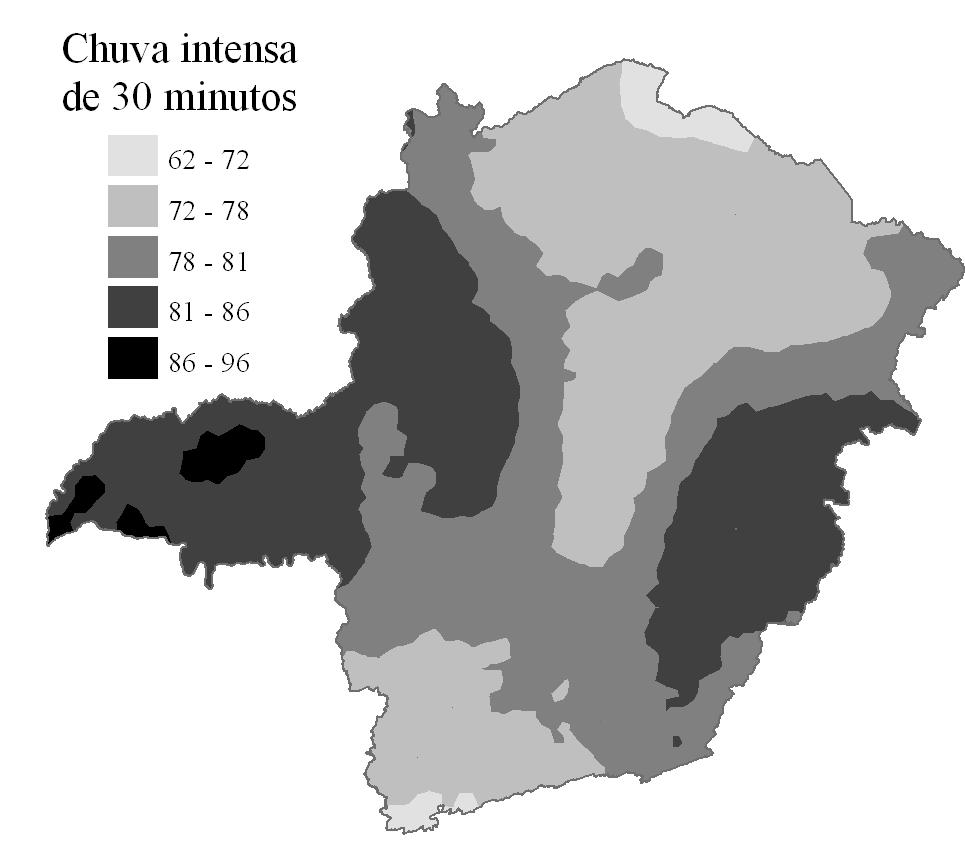 Mapa de chuvas