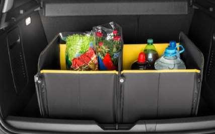 Bolsa Organizadora De fácil montagem, a bolsa organizadora é ideal para deixar o porta-malas do veículo arrumado e com