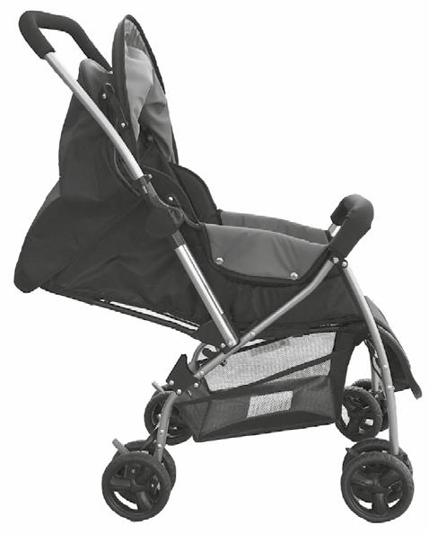 14) 3. Alinhe os dois adaptadores do bebê conforto com os braços laterais do carrinho (fig.