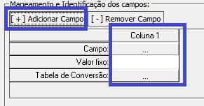 informações contidas no arquivo.txt a ser importado. 5.1.