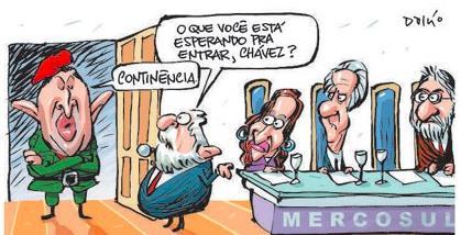 A origem do Mercosul se deu a partir das ações de Brasil, Argentina, Uruguai e Paraguai porém atualmente temos