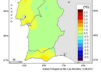 temperatura base de 0 ºC e desde 1 de janeiro 2013 para a temperatura base de 6 ºC.