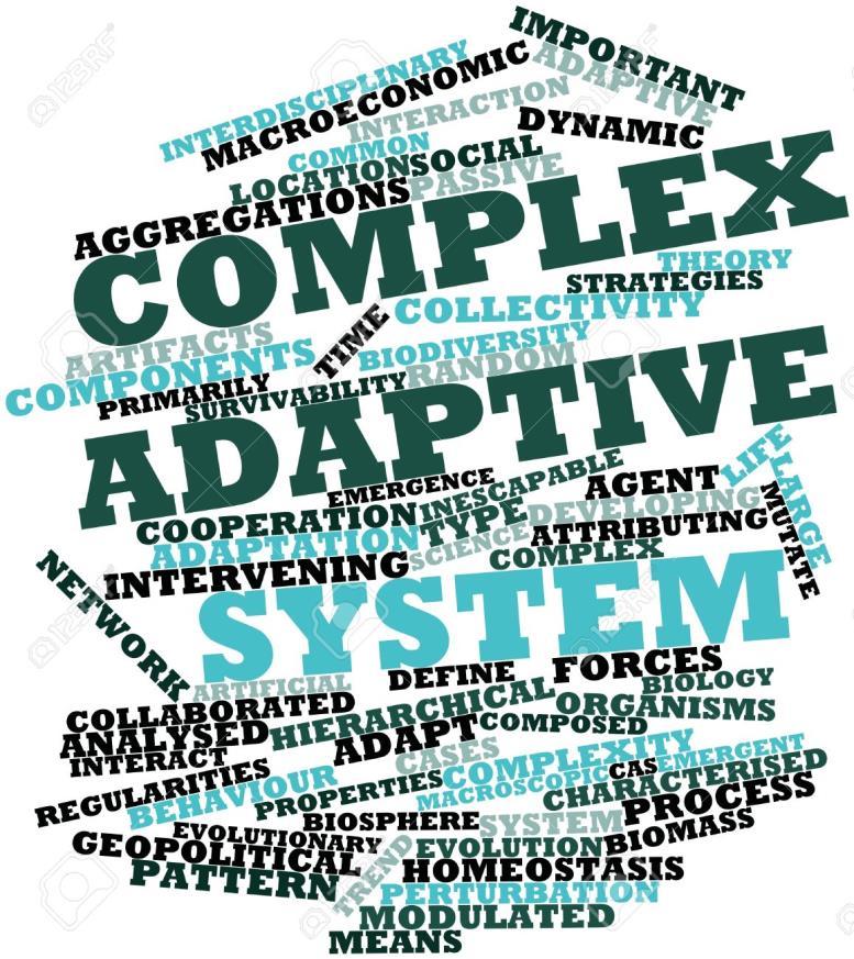 SISTEMAS COMPLEXOS ADAPTATIVOS "Sistemas complexos adaptativos são bastante diferentes da maioria dos sistemas que tem sido cientificamente estudados.